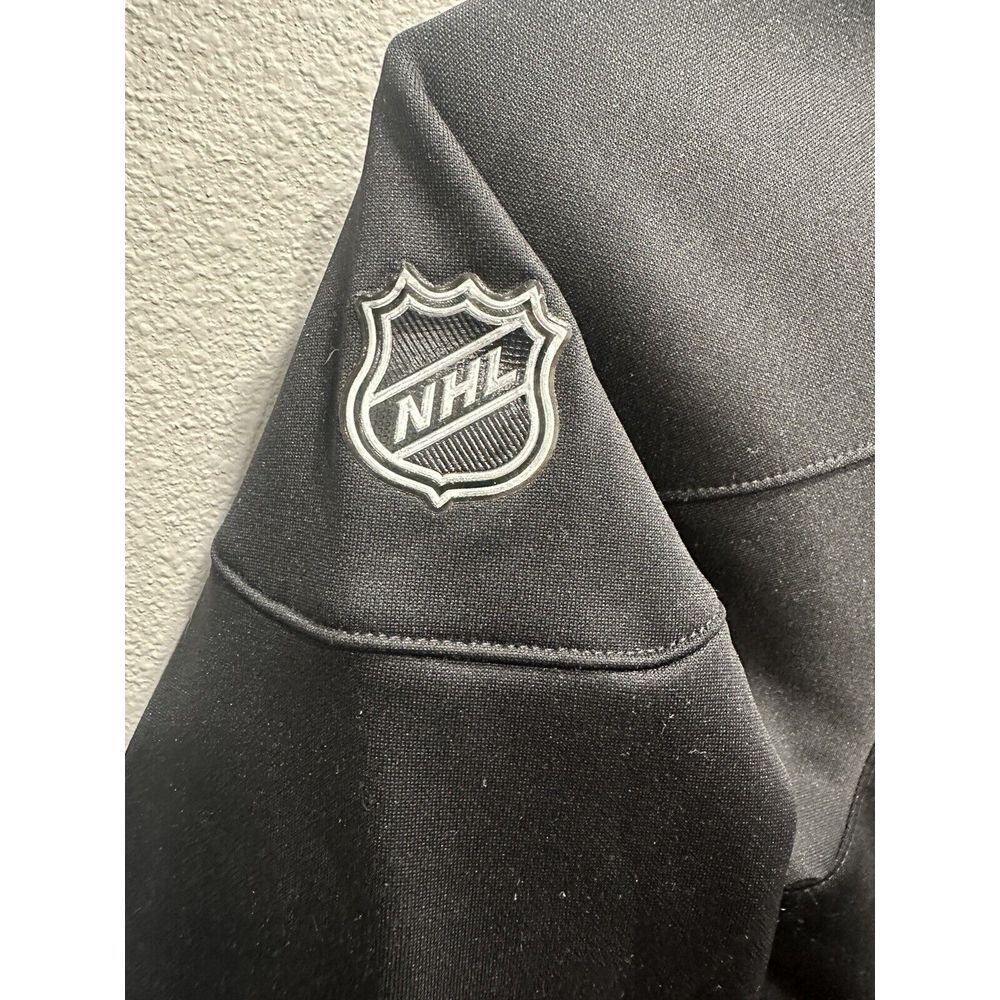 Men's Fanatics Black Chicago Blackhawks Full-Zip Fleece Jacket - Small - Picture 5 of 9